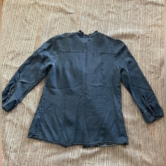 Urban Renewal Denim Button Down, Size Small - Picture 2 of 6